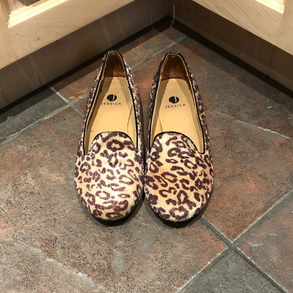 Leopard Print Loafers